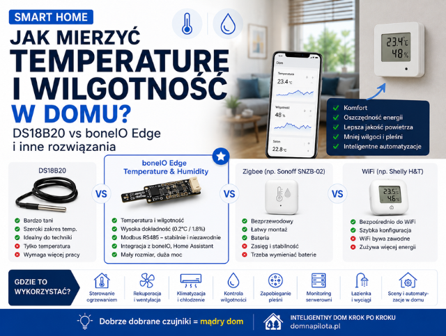 You are currently viewing Temperatury, wilgotność i smart home — jak to mierzyć dobrze?
